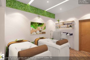 Cách setup giường spa massage đẹp